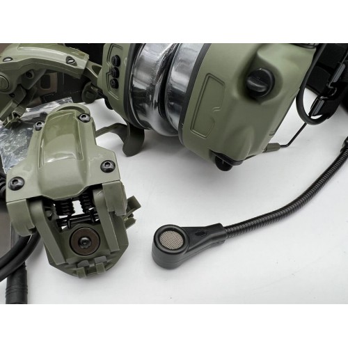 6TH GEN TACTICAL HEADSET тактическая гарнитура, звукосниматель и шумоподавление, активные в Новокуйбышевске