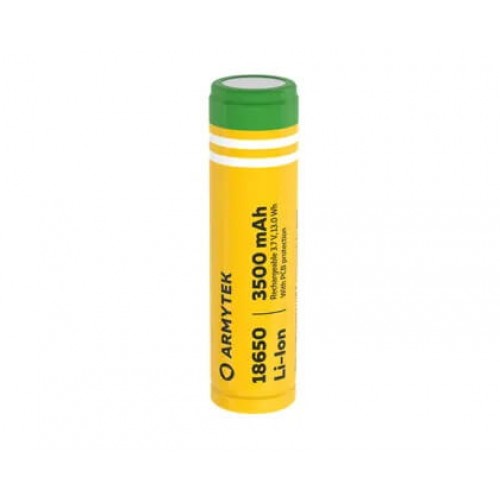 Аккумулятор Armytek 18650 Li-Ion 3500 мАч (защищенный) в Новокуйбышевске