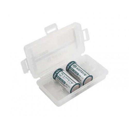 Аккумуляторные батареи RCR123 ARTELV 3.7V Li-Ion 750 mAh в Новокуйбышевске