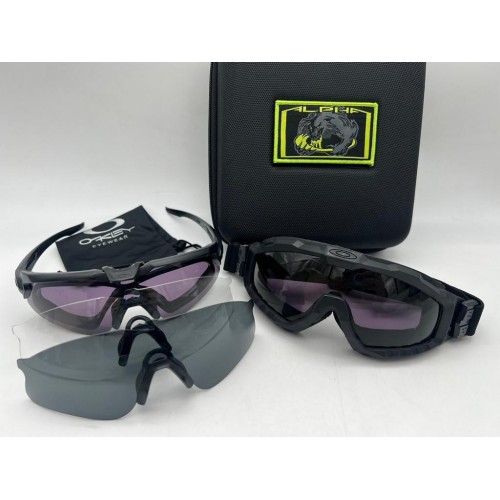 Тактические ударопрочные очки OAKLEY Alpha 2в1 в Новокуйбышевске