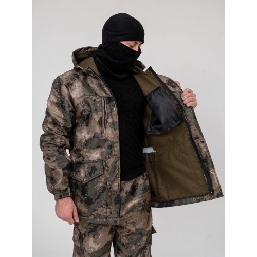 Костюм Горка-Demi (демисезонный) ткань Polarfleece рип-стоп (Softshell) в Новокуйбышевске