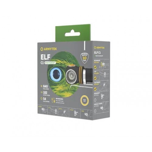 Мультифонарь Armytek ELF C1 Micro USB (теплый свет) в Новокуйбышевске