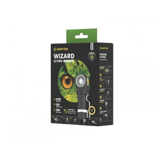 Мультифонарь Armytek Wizard C2 Pro Magnet USB (теплый свет) в Новокуйбышевске
