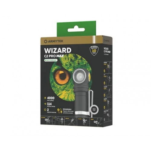 Мультифонарь Armytek Wizard C2 Pro Max Magnet USB в Новокуйбышевске