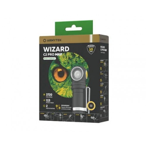 Мультифонарь Armytek Wizard C2 Pro Max Magnet USB (теплый свет) в Новокуйбышевске