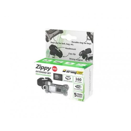 Наключный фонарь Armytek Zippy Extended Set (Grey Onyx) в Новокуйбышевске