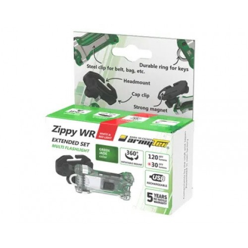Наключный фонарь Armytek Zippy Extended Set WR (Green Jade) в Новокуйбышевске