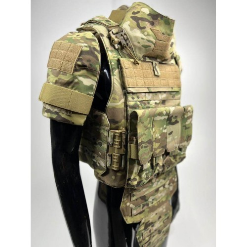 Разгрузка / плитник “UNIVERSAL ARMOR” + чехол для защиты плеч + чехол напашника + чехол для защиты шеи (без баллистики) в Новокуйбышевске
